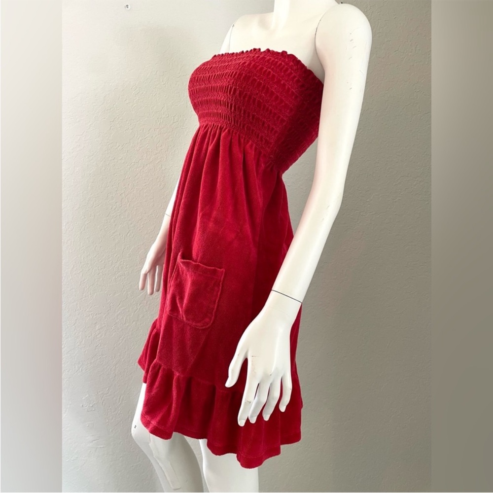 Original Juicy Couture Terry Cloth Swim Coverup - Picture 9 of 13